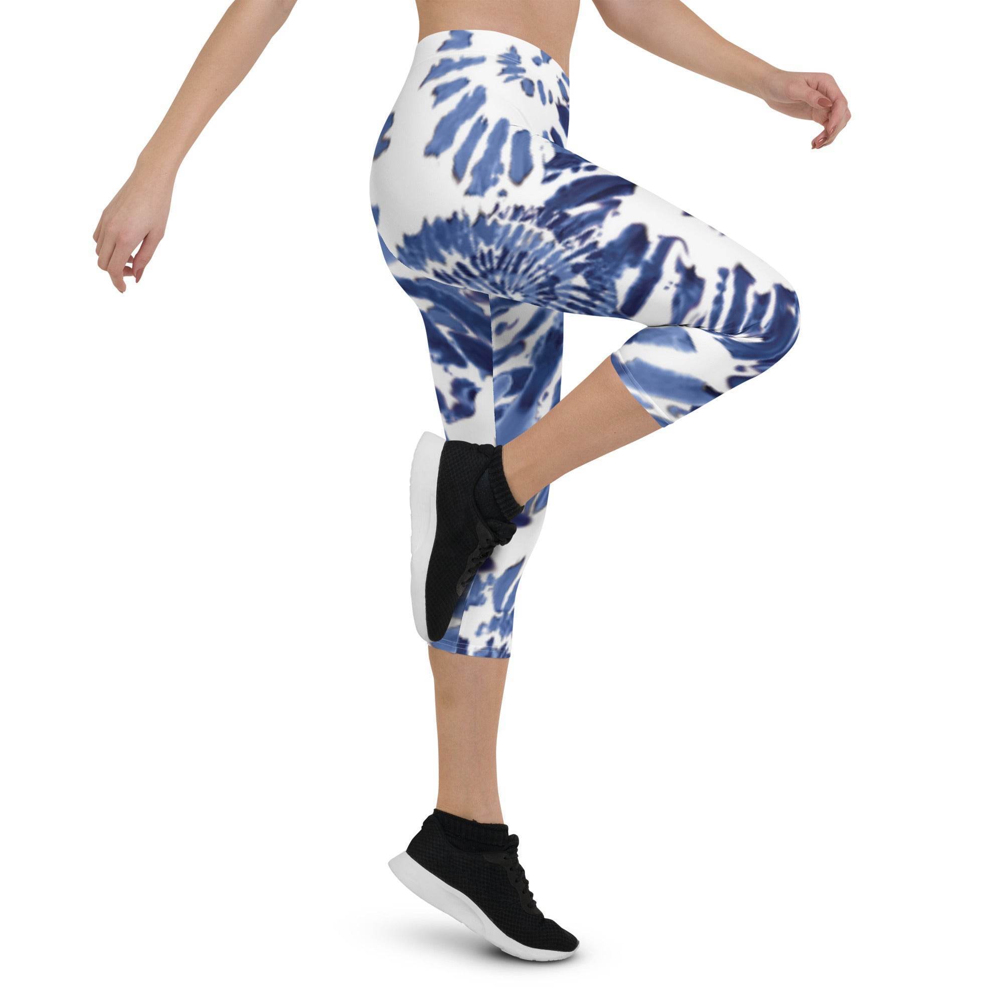 Capri Activewear Leggings- Blau - Stay Covered