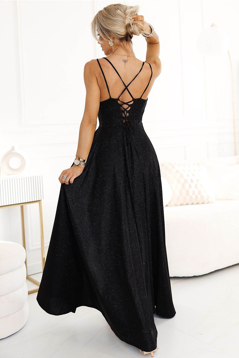 Langes Kleid Model 212740 Numoco - Stay Covered