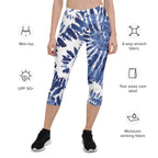 Capri Activewear Leggings- Blau - Stay Covered