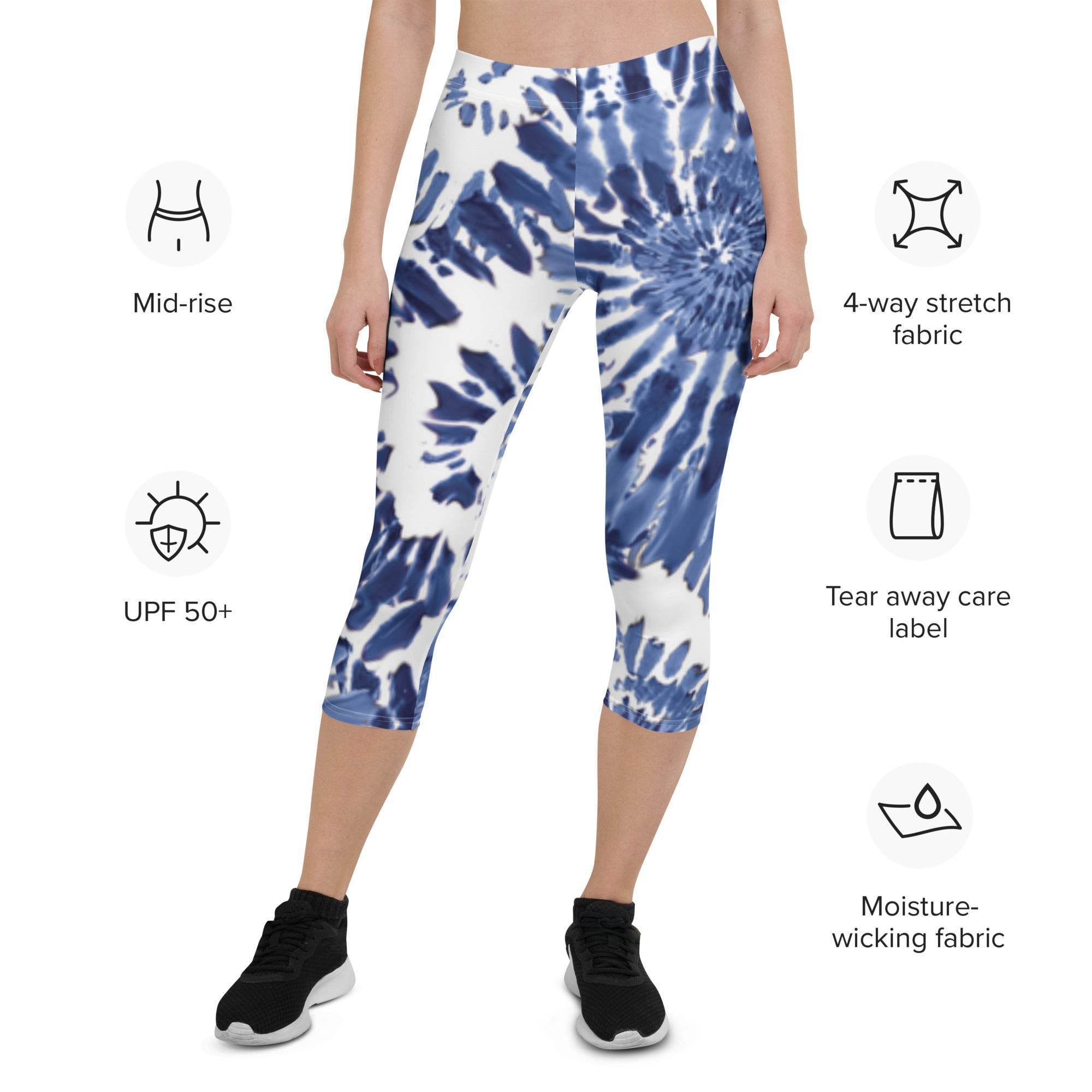 Capri Activewear Leggings- Blau - Stay Covered