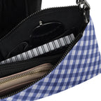 Mystical Tasche- Blauweiß kariert - Stay Covered