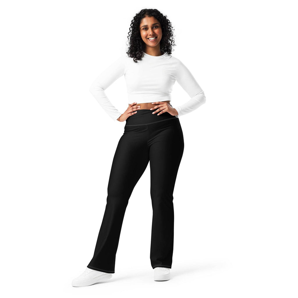 Leggings mit Schlag - Schwarz - Stay Covered