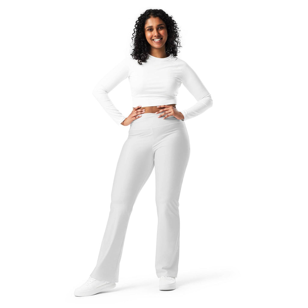 Leggings mit Schlag - Weiß - Stay Covered