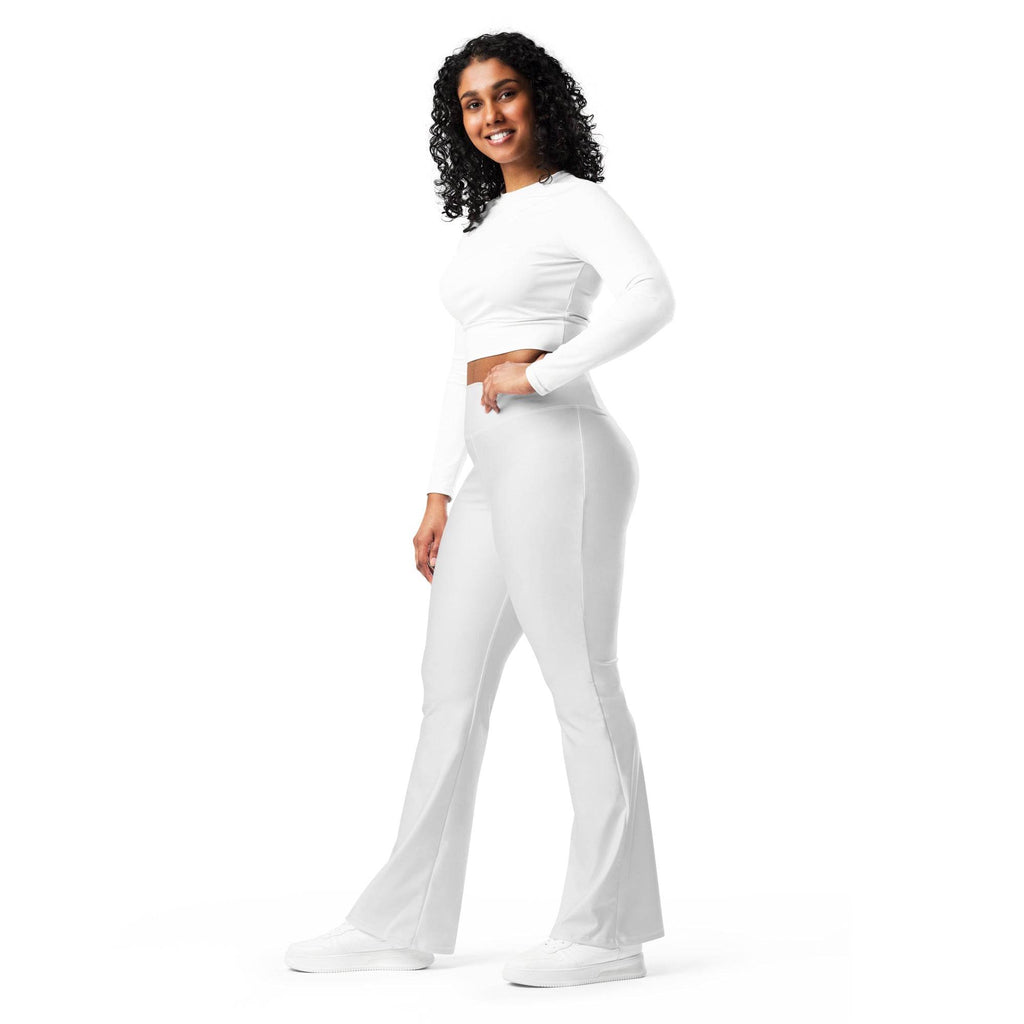 Leggings mit Schlag - Weiß - Stay Covered