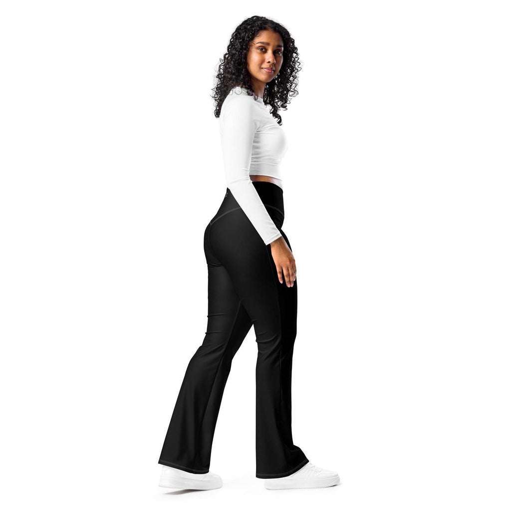 Leggings mit Schlag - Schwarz - Stay Covered