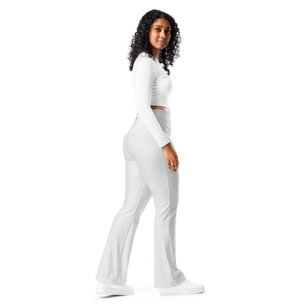 Leggings mit Schlag - Weiß - Stay Covered
