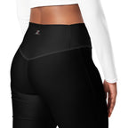 Leggings mit Schlag - Schwarz - Stay Covered