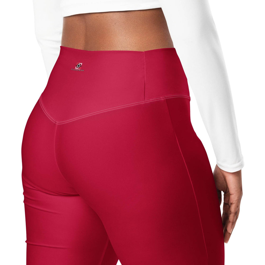 Leggings mit Schlag - Rot - Stay Covered