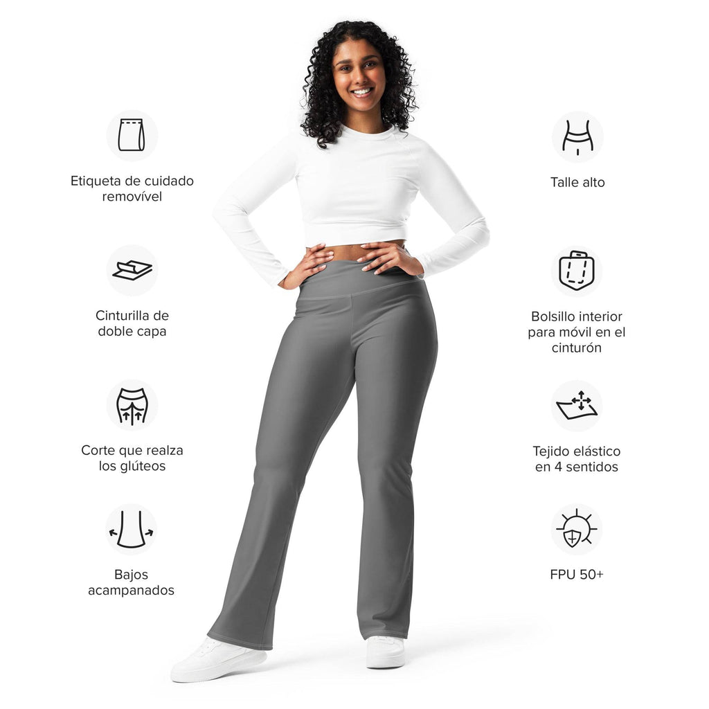 Leggings mit Schlag - Grau - Stay Covered