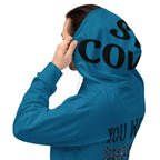 Unisex Hoodie Discipline - Himmelblau - Stay Covered