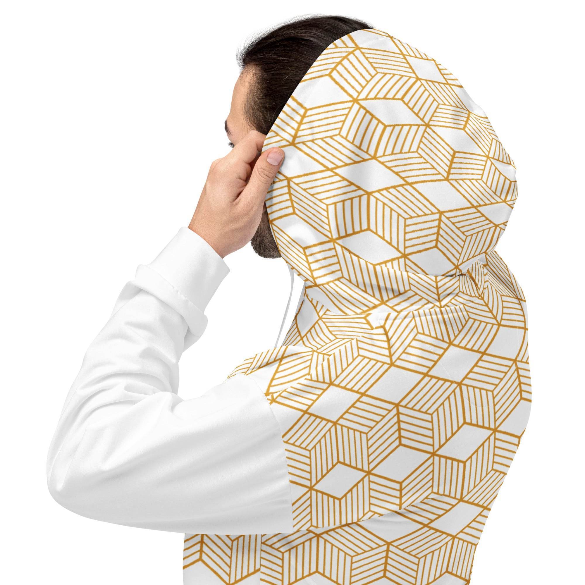 Unisex Hoodie - Eklipse Weiß - Stay Covered