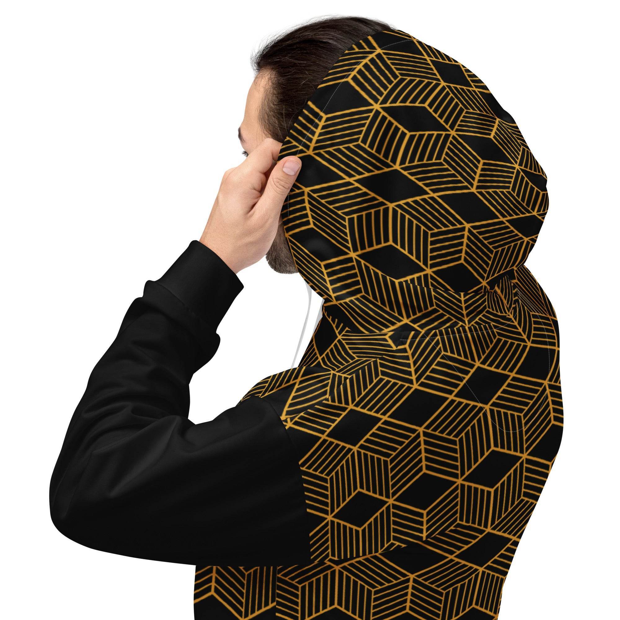 Unisex Hoodie - Eklipse Schwarz - Stay Covered