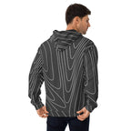 Unisex Hoodie Dynamic Currents - Grau - Stay Covered