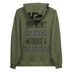 Unisex Hoodie Discipline - Grün - Stay Covered