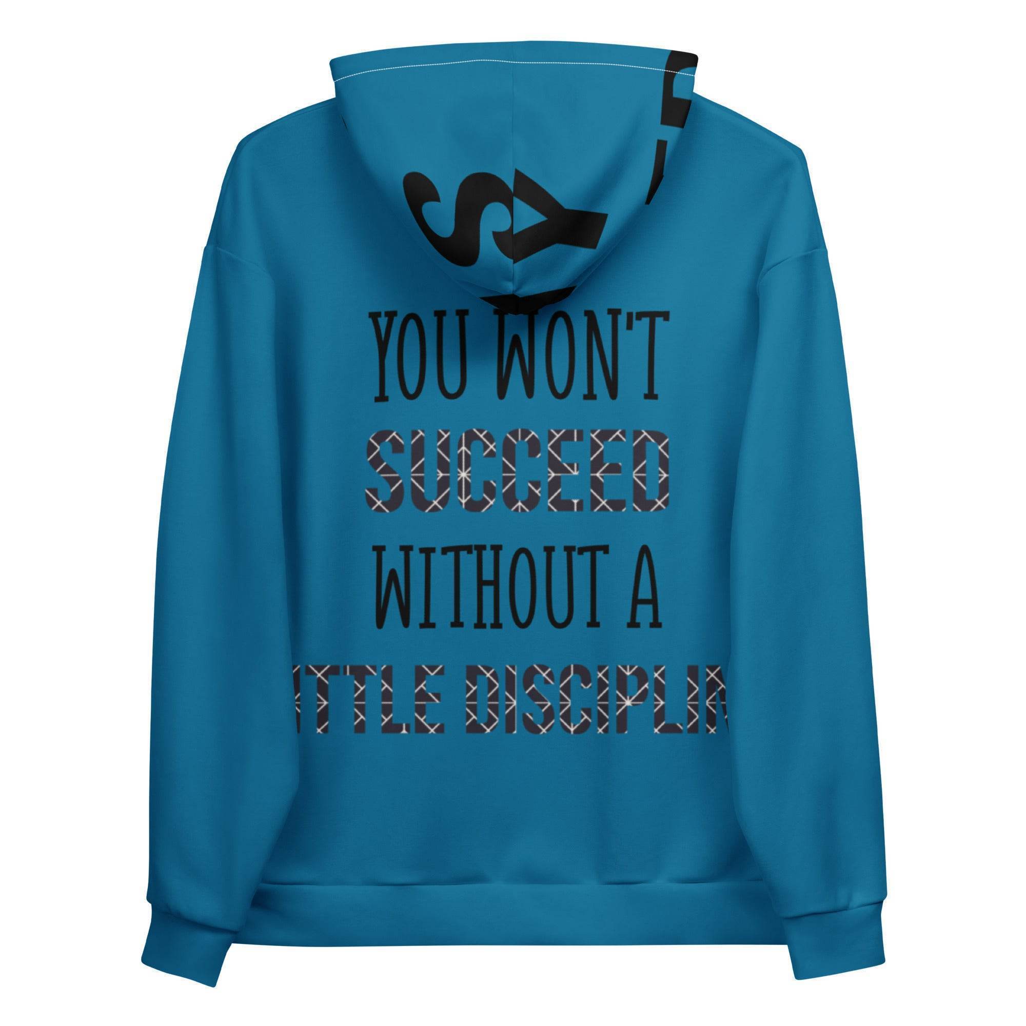 Unisex Hoodie Discipline - Himmelblau - Stay Covered