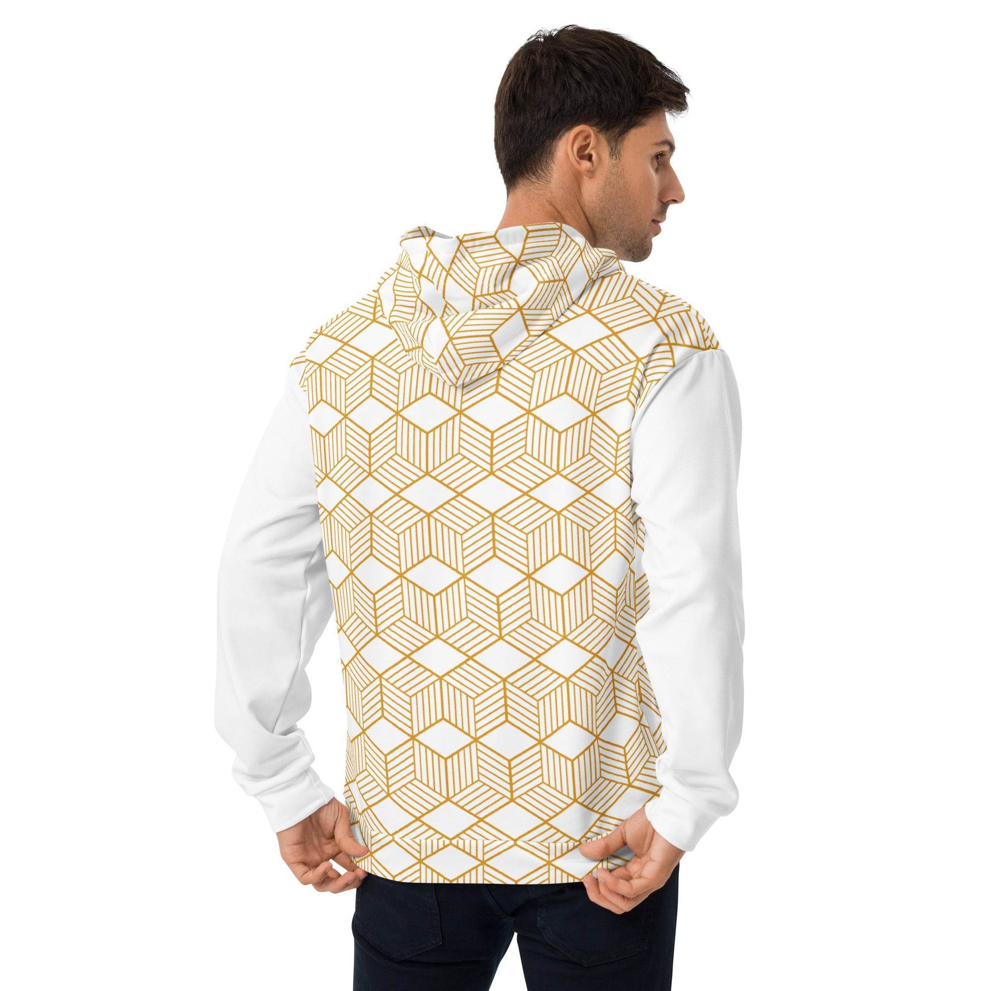 Unisex Hoodie - Eklipse Weiß - Stay Covered