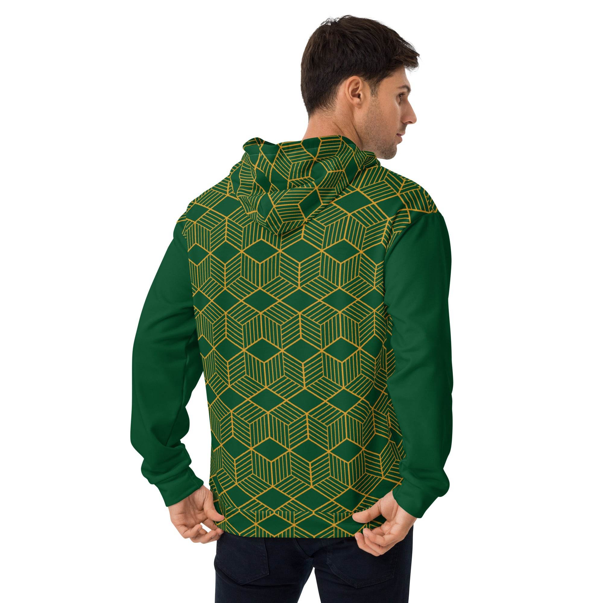 Unisex Hoodie - Eklipse Grün - Stay Covered