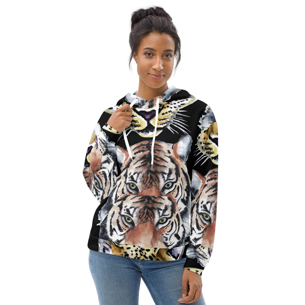 Unisex Animal Hoodie - Tiger - Stay Covered