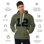 Unisex Hoodie Discipline - Grün - Stay Covered