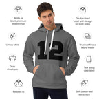 Unisex Hoodie Discipline - Grau - Stay Covered