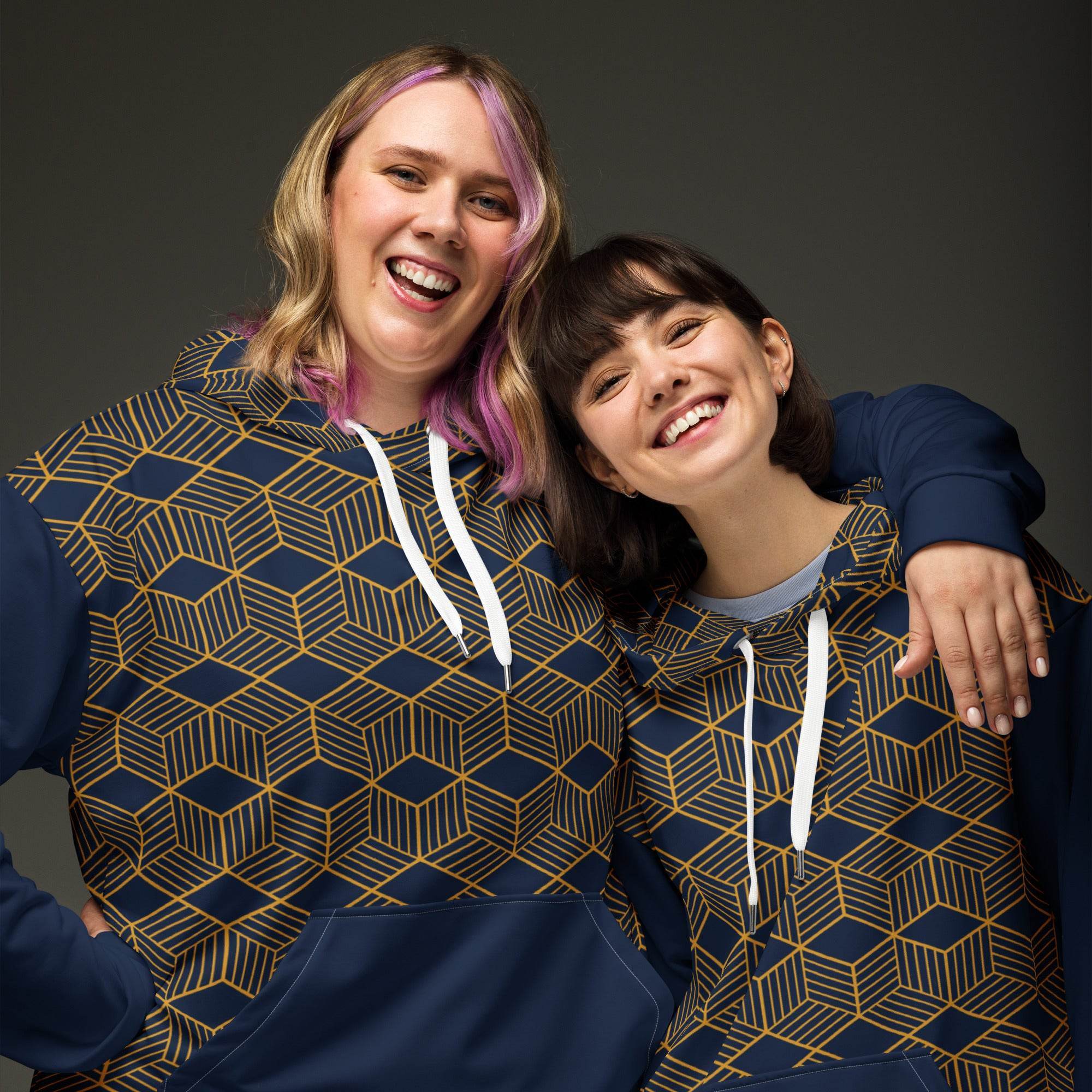 Unisex Hoodie - Eklipse Blau - Stay Covered