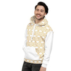 Unisex Hoodie - Eklipse Weiß - Stay Covered