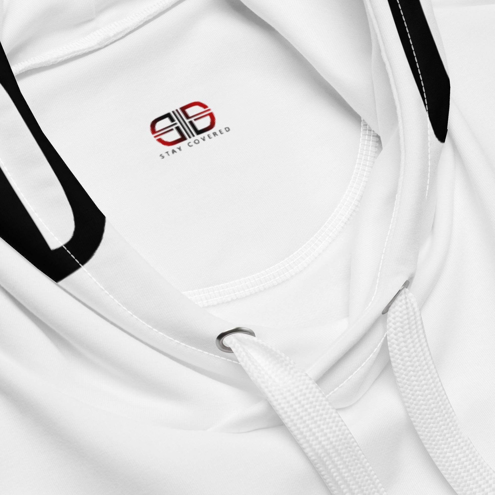 Unisex Hoodie Discipline - Weiß - Stay Covered