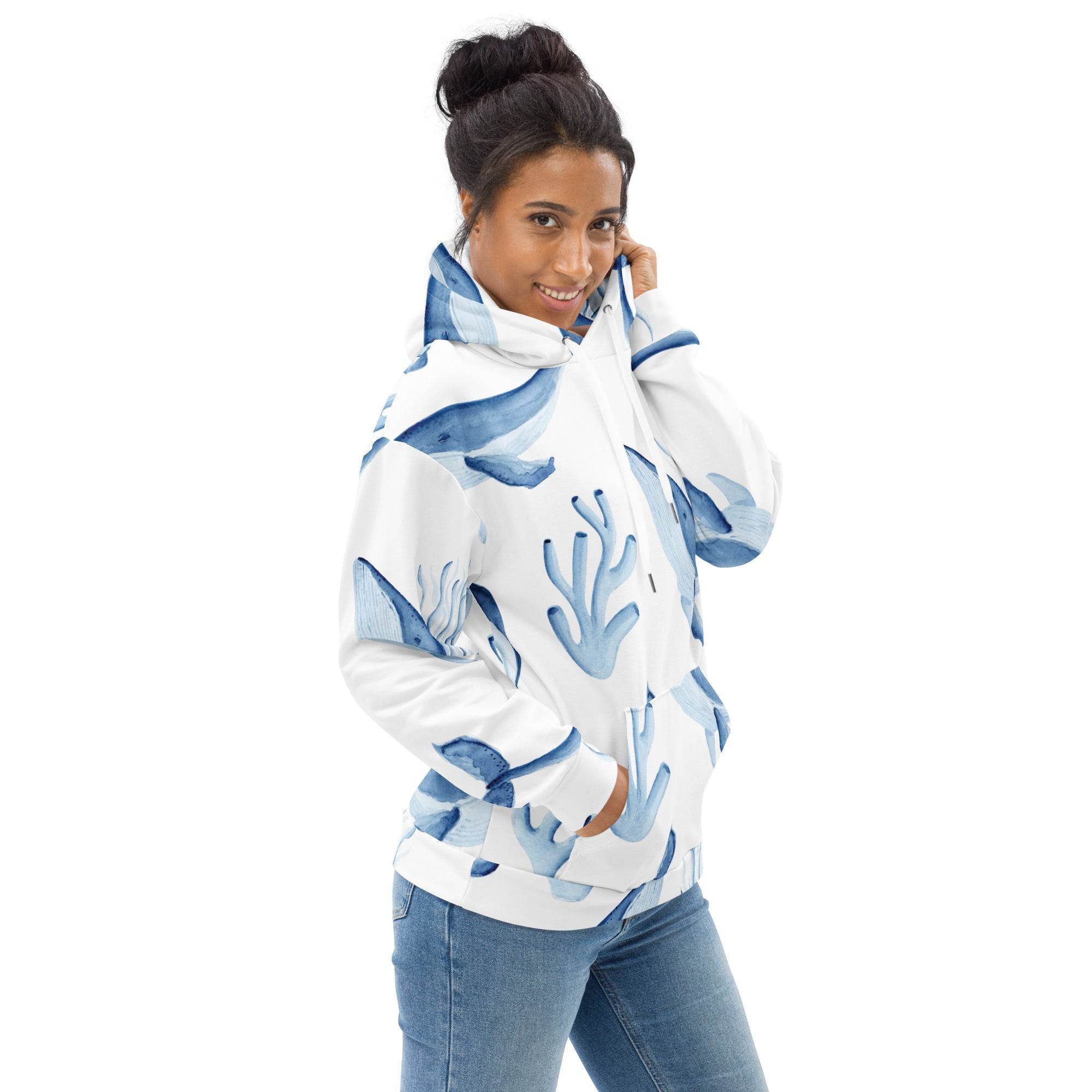 Unisex Animal Hoodie - Wale - Stay Covered