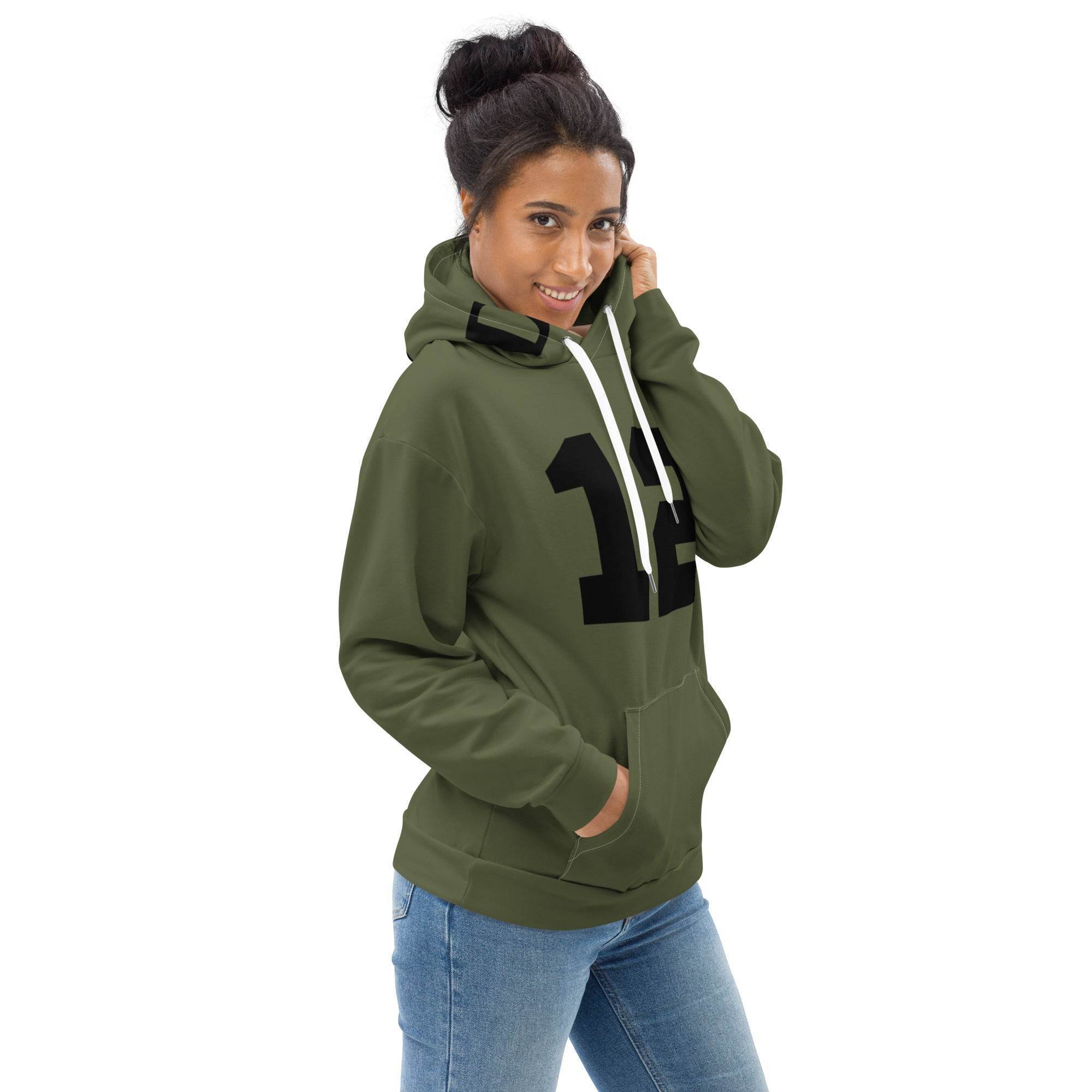 Unisex Hoodie Discipline - Grün - Stay Covered
