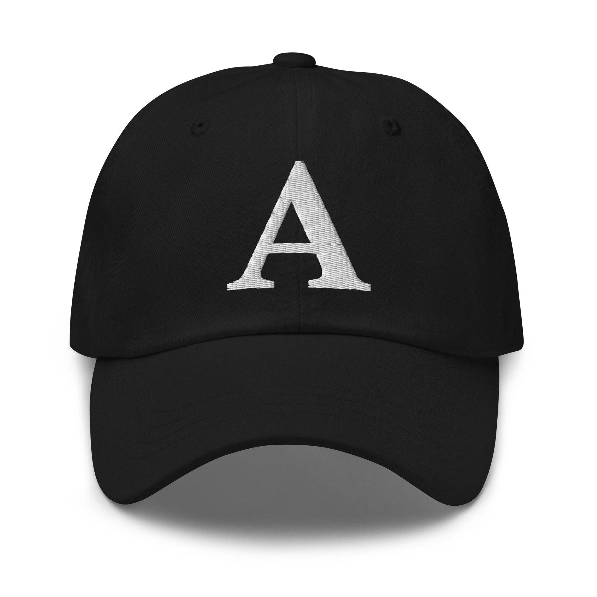 Dad Cap Alphabet -Schwarz - Stay Covered