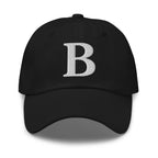 Dad Cap Alphabet -Schwarz - Stay Covered