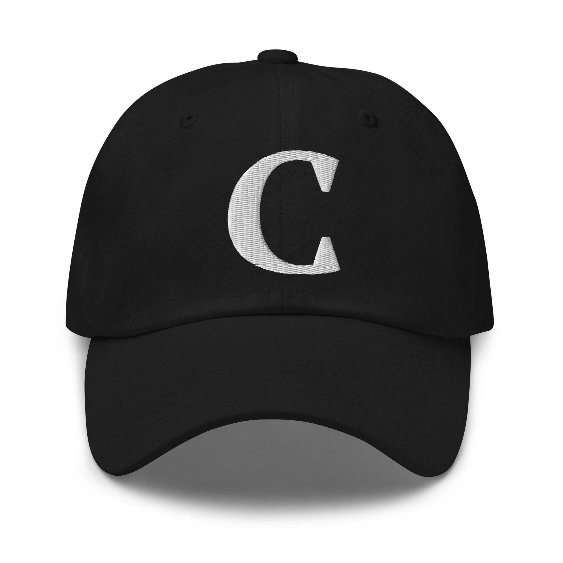 Dad Cap Alphabet -Schwarz - Stay Covered