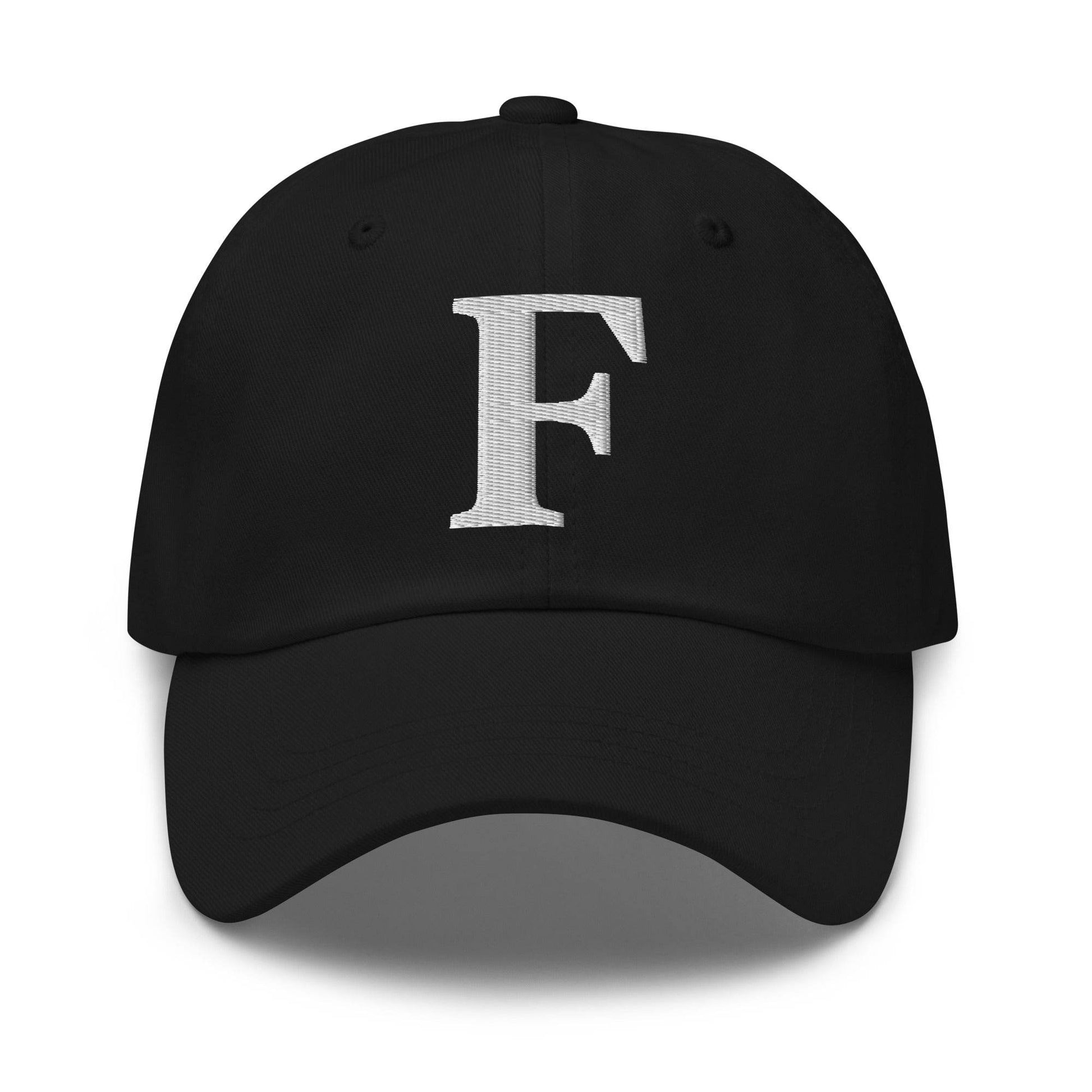 Dad Cap Alphabet -Schwarz - Stay Covered