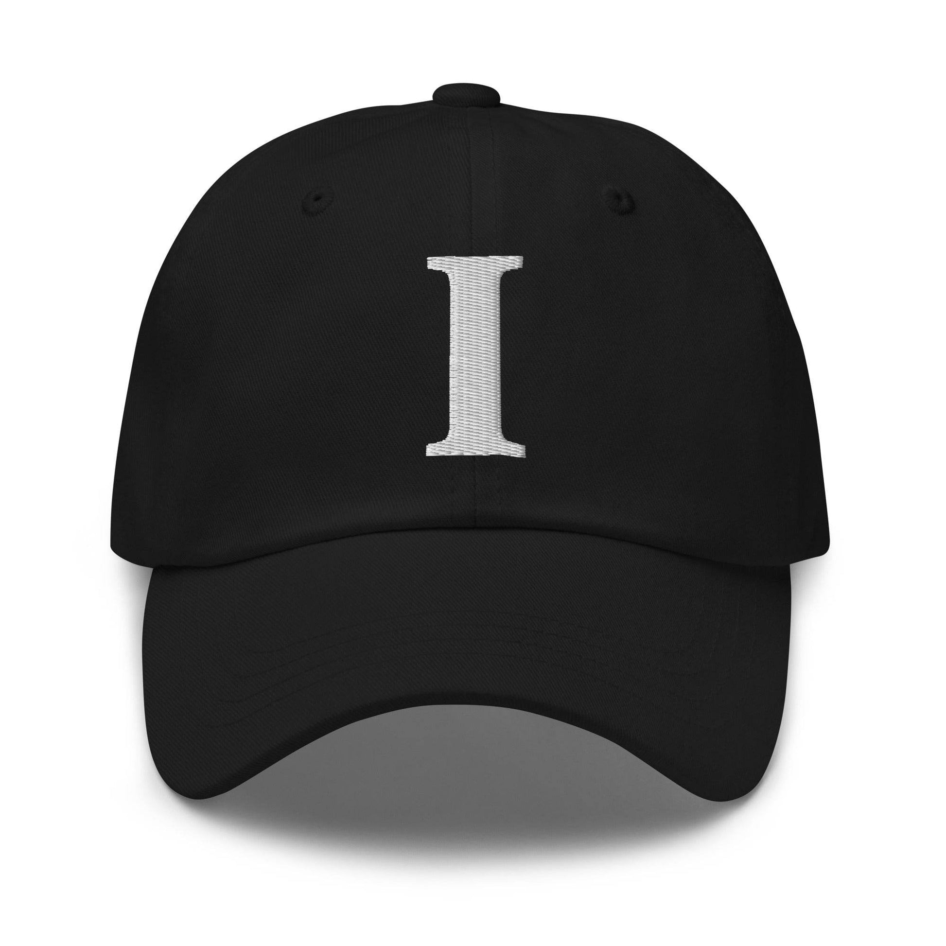 Dad Cap Alphabet -Schwarz - Stay Covered