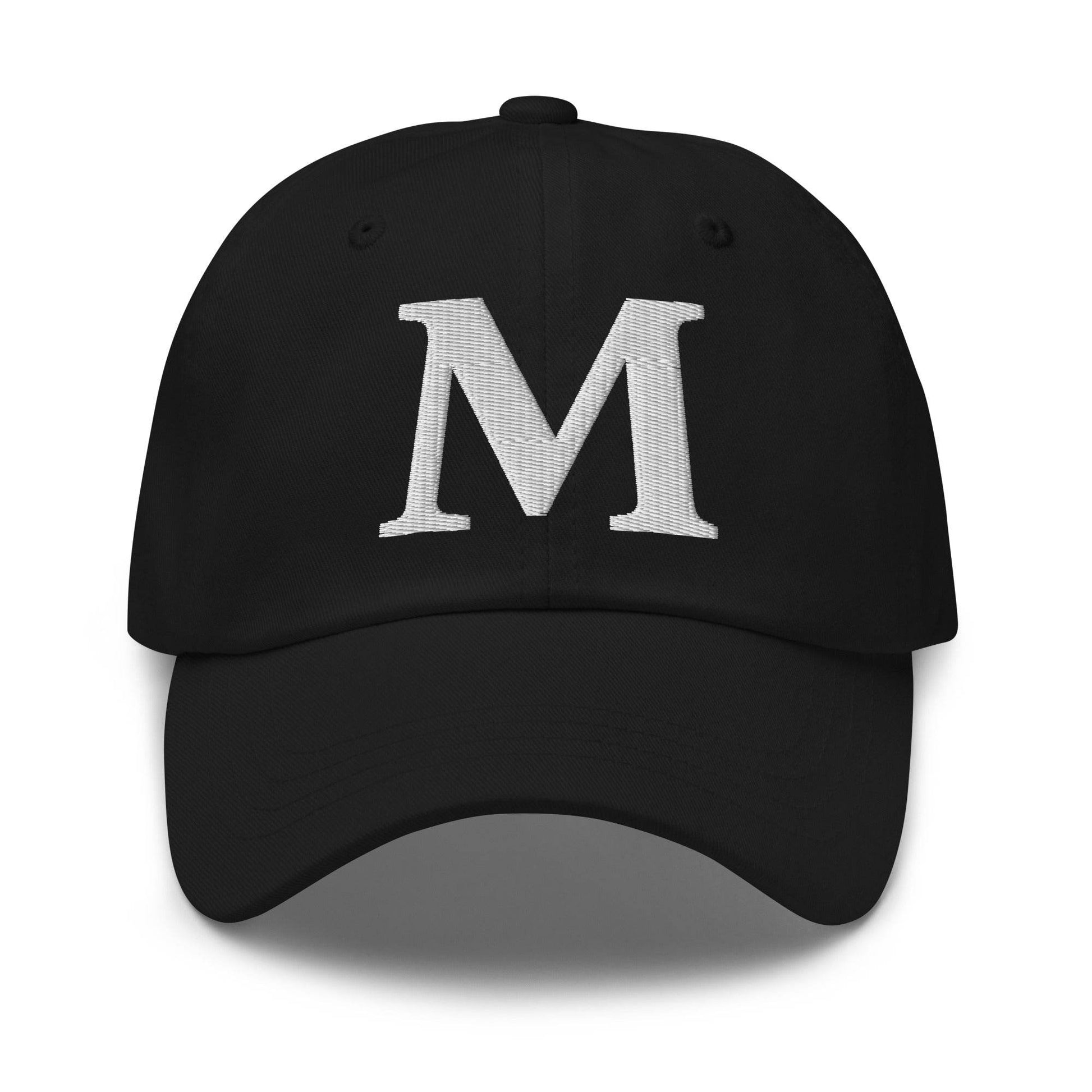 Dad Cap Alphabet -Schwarz - Stay Covered