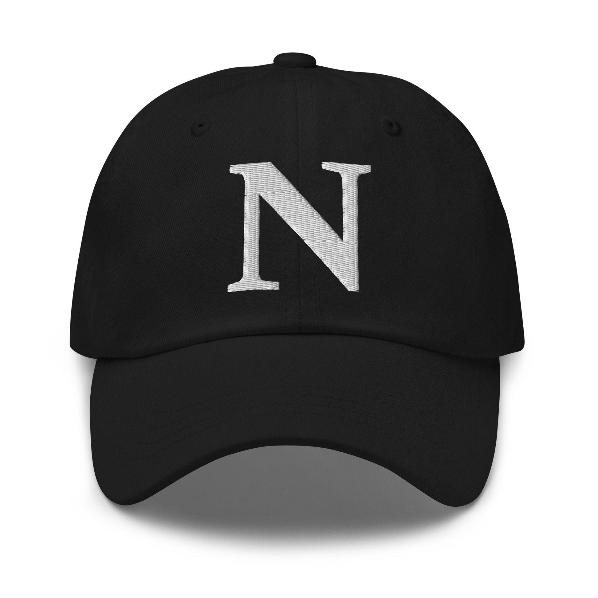 Dad Cap Alphabet -Schwarz - Stay Covered