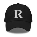 Dad Cap Alphabet -Schwarz - Stay Covered
