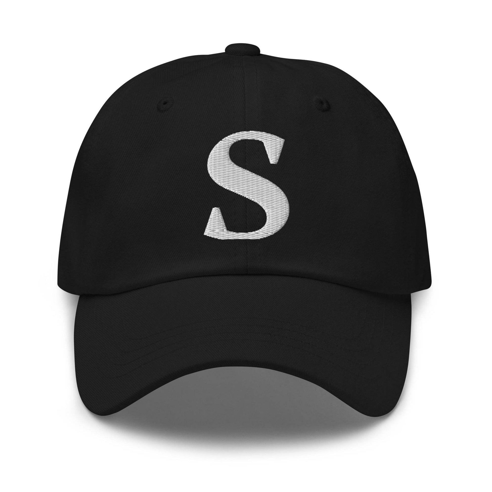 Dad Cap Alphabet -Schwarz - Stay Covered