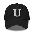 Dad Cap Alphabet -Schwarz - Stay Covered