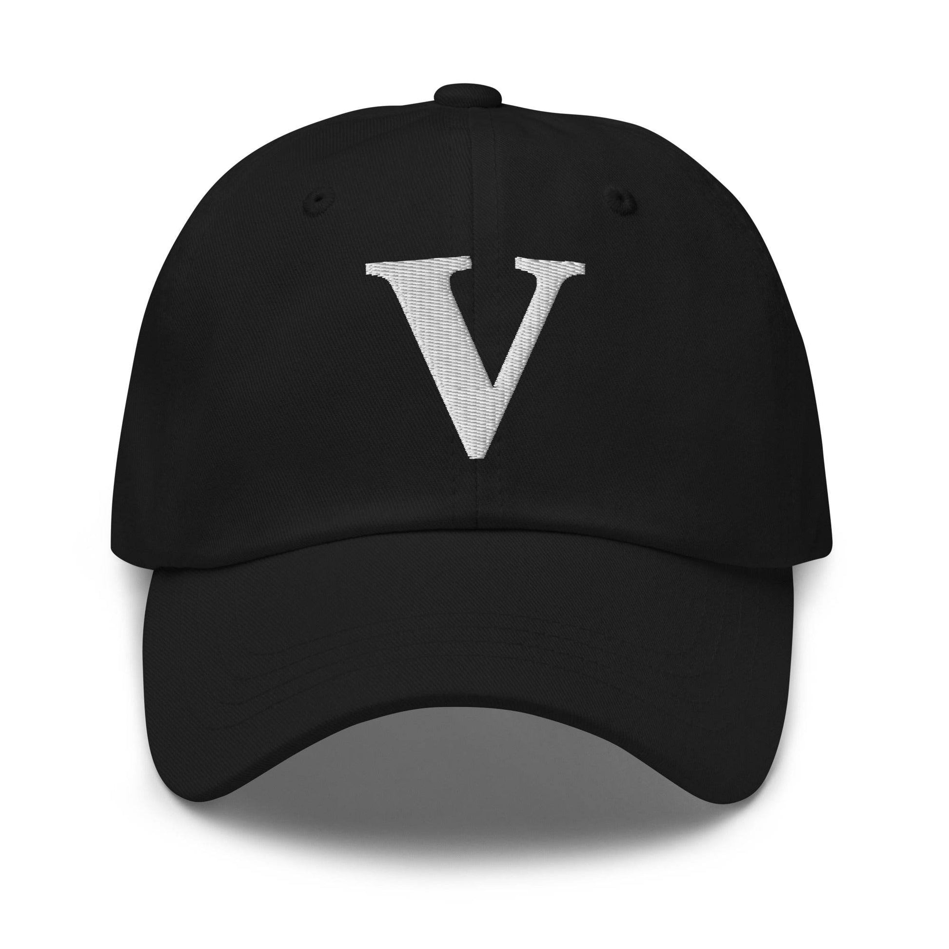 Dad Cap Alphabet -Schwarz - Stay Covered