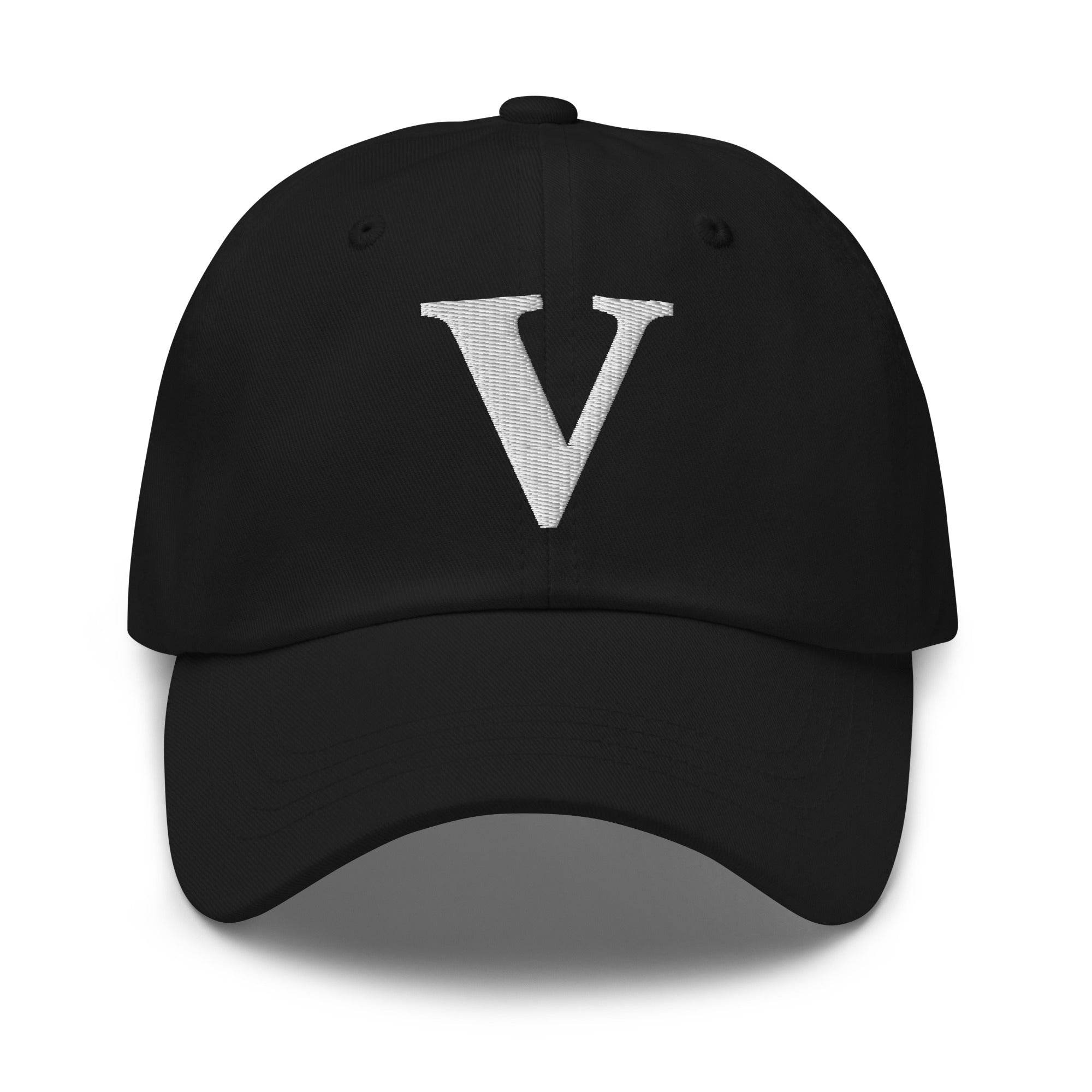 Dad Cap Alphabet -Schwarz - Stay Covered