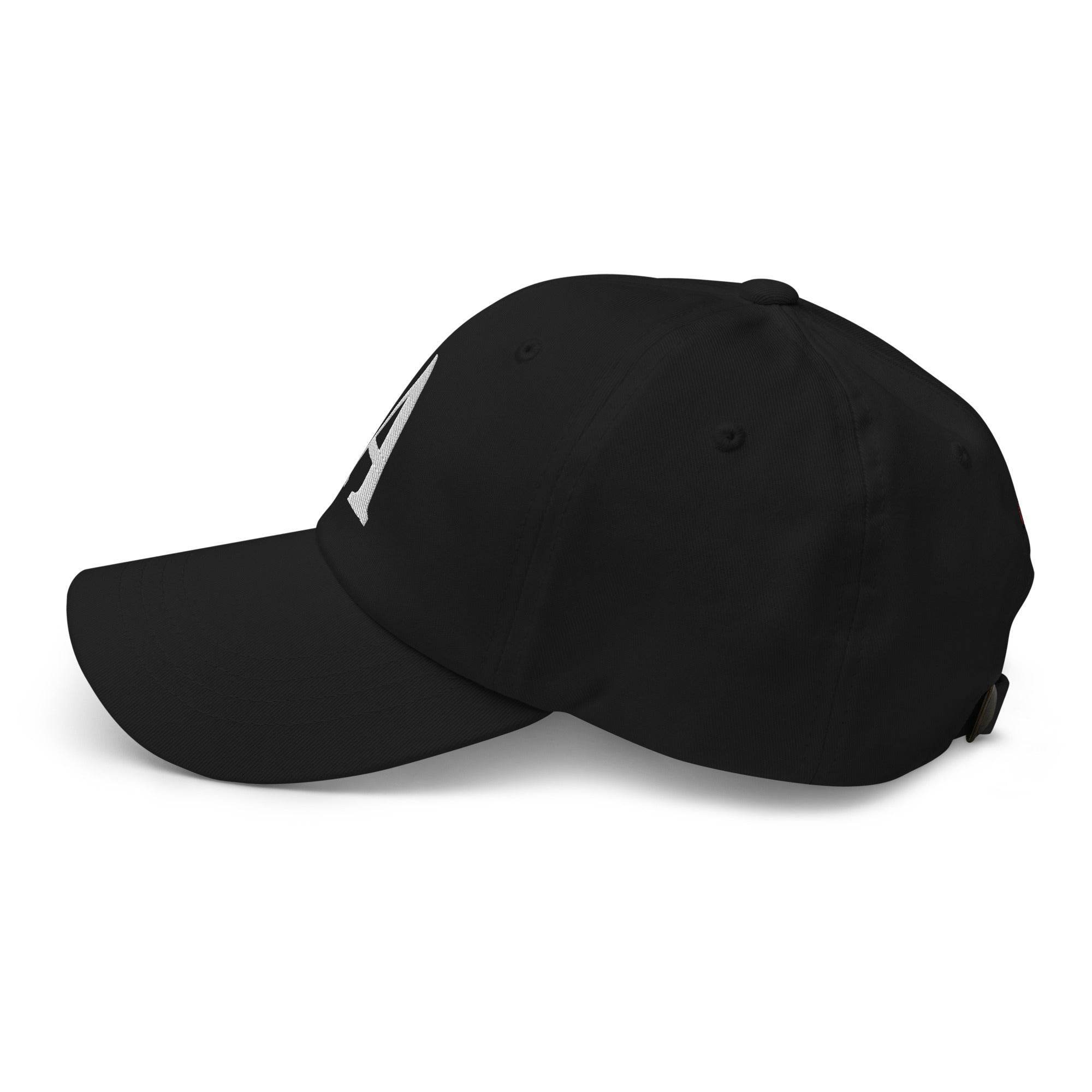 Dad Cap Alphabet -Schwarz - Stay Covered