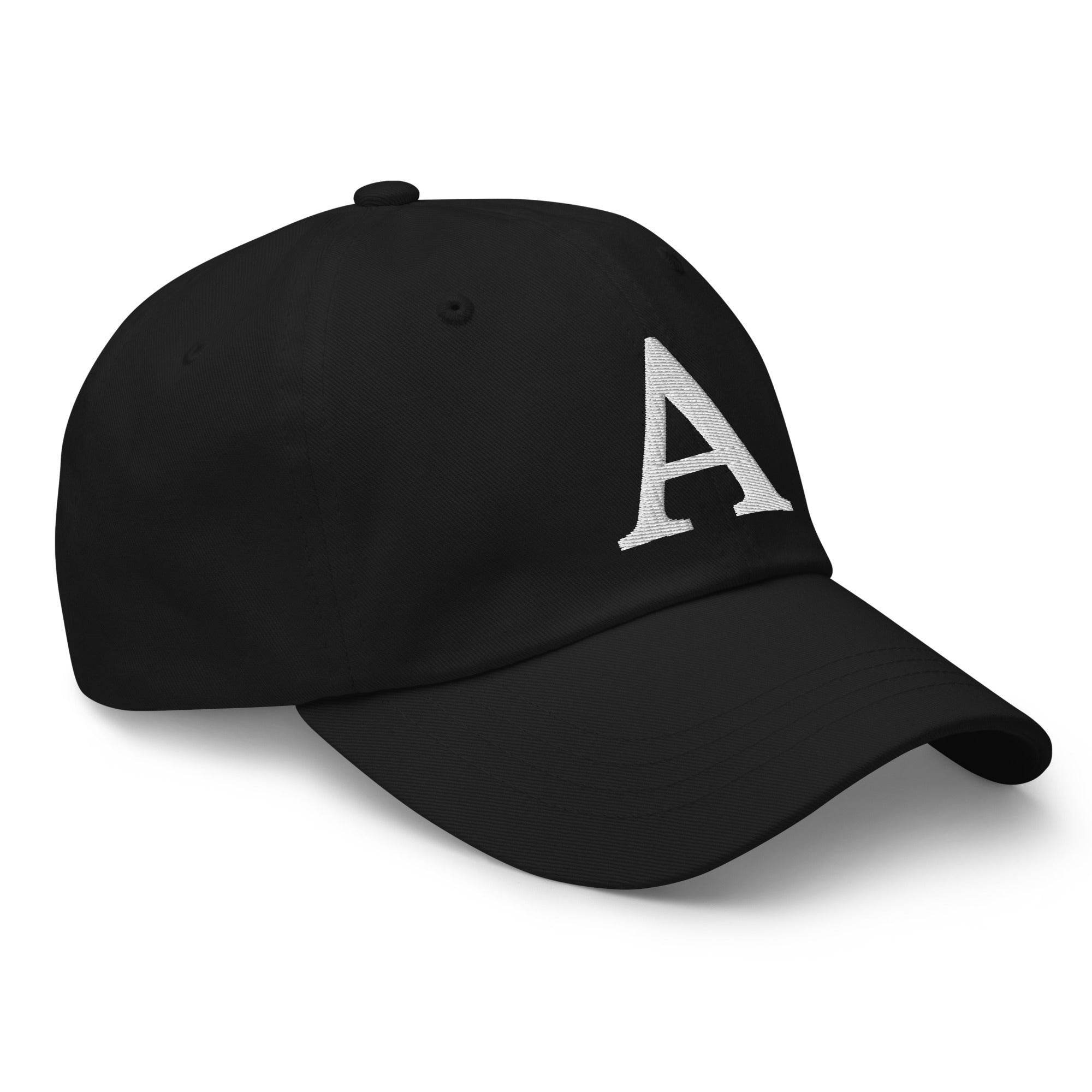 Dad Cap Alphabet -Schwarz - Stay Covered