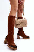 Stiefel mit Absätzen Model 188708 Step in style - Stay Covered