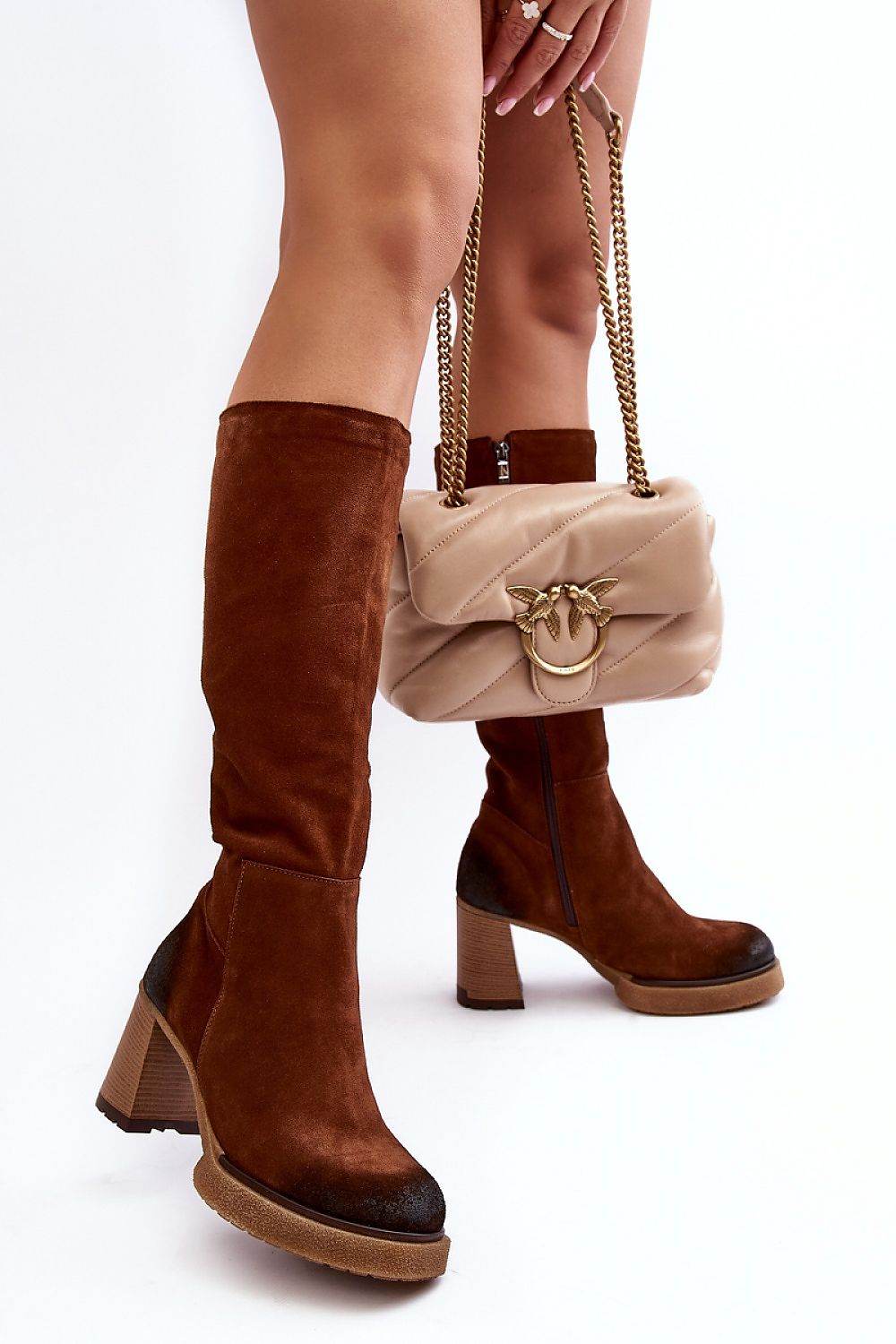 Stiefel mit Absätzen Model 188708 Step in style - Stay Covered