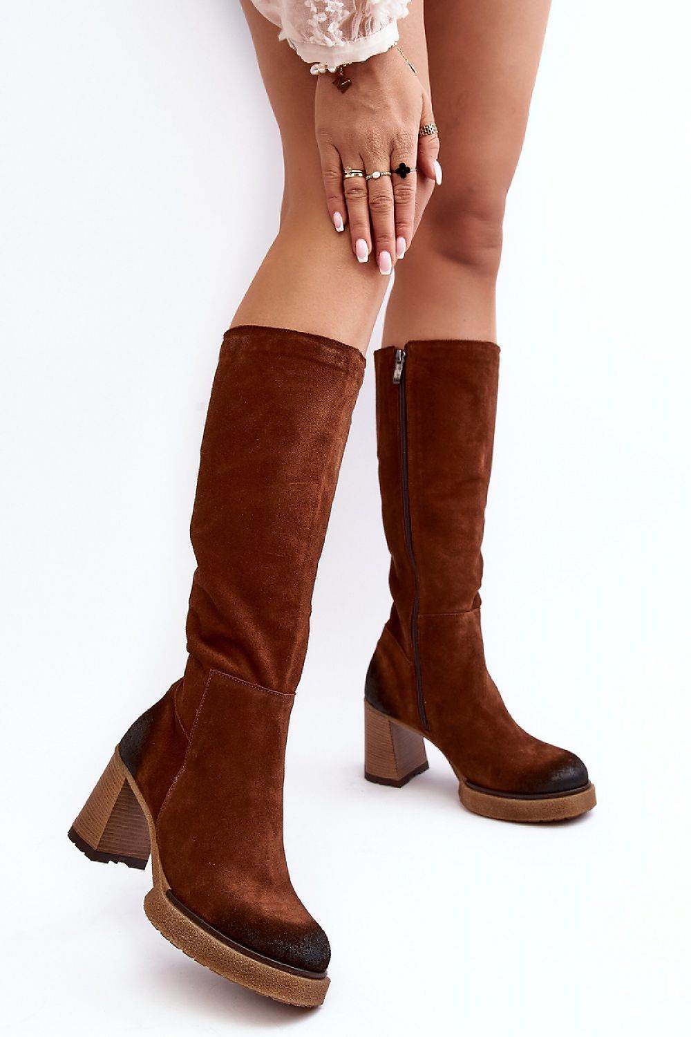 Stiefel mit Absätzen Model 188708 Step in style - Stay Covered