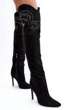 Stiefel mit Absätzen Model 188715 Step in style - Stay Covered