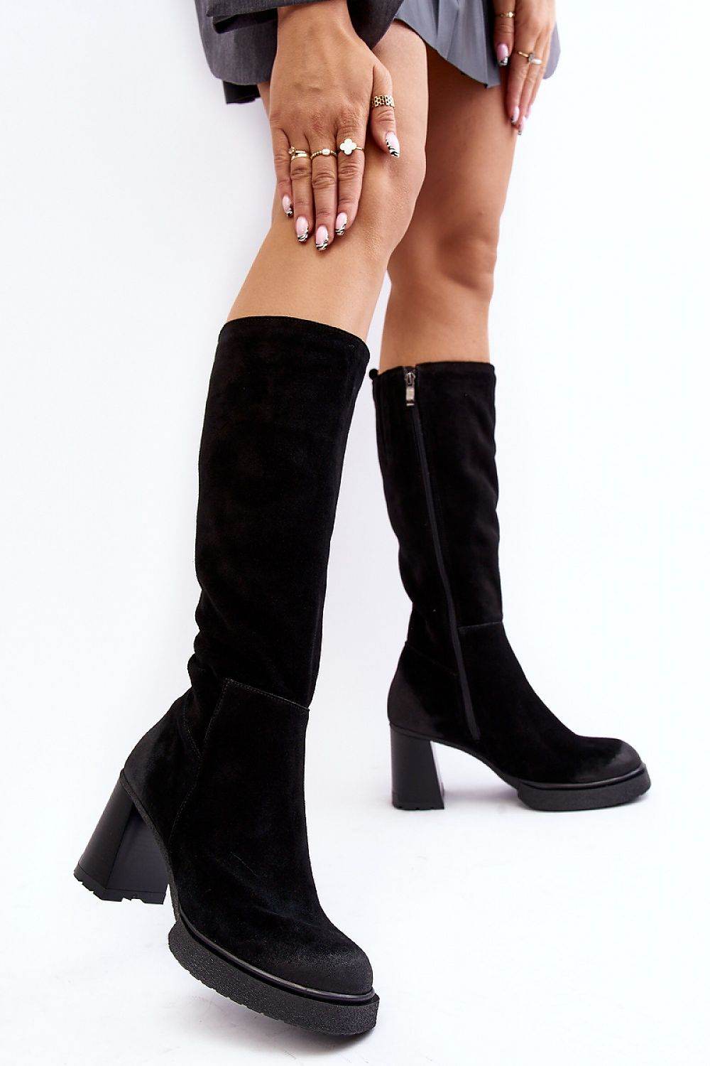 Stiefel mit Absätzen Model 188708 Step in style - Stay Covered