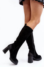 Stiefel mit Absätzen Model 188708 Step in style - Stay Covered