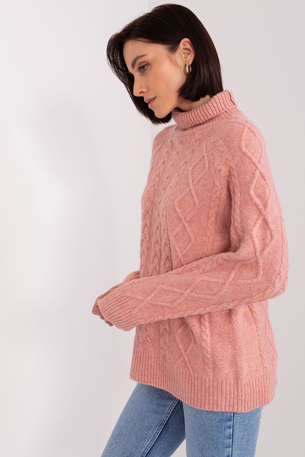  Rollkragenpullover model 189220 AT 